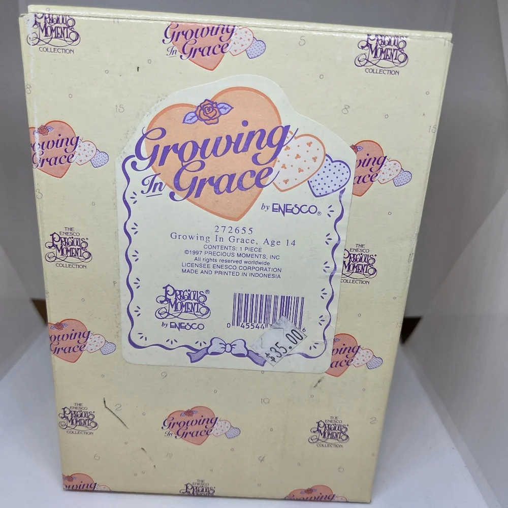 Precious Moments Growing in Grace Age 14 Figurine - Picture 5 of 5